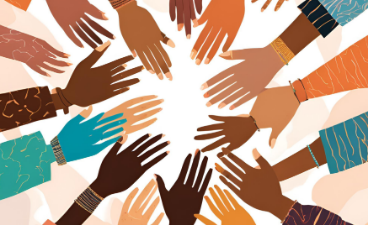 Hände, Inklusion, Miteinander