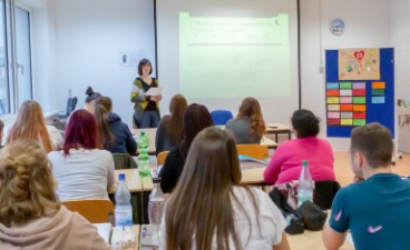 Klassenraum, Unterricht, Fachschule für Heilerziehungspflege