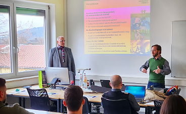 Professoren der Hochschule AN in der KUT