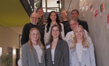 Das Bild zeigt das Lehrerteam der bfz Pflegeschule Bad Kissingen