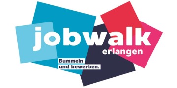 Jobwalk Erlangen Logo der Berufs- und Bildungsmesse Jobwalk Erlangen